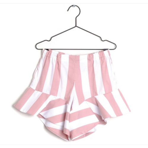 Shorts Aurelia-pink stripes
