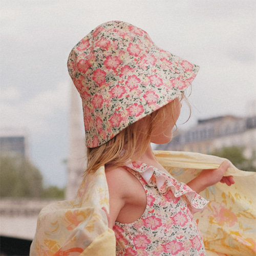 [Louise Misha]Sun Hat Lagik-pink meadow