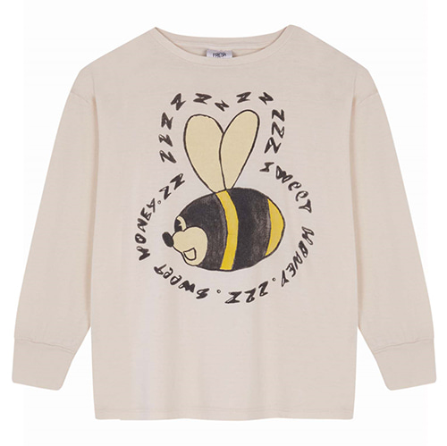[Fresh Dinosaurs]Bee Long Sleeve T-shirt-30%