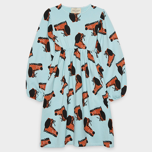 [Weekend House Kids]dog boots dress-turquoise