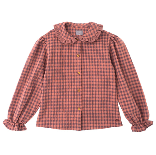 [Tocoto Vintage]plaid viche blouse