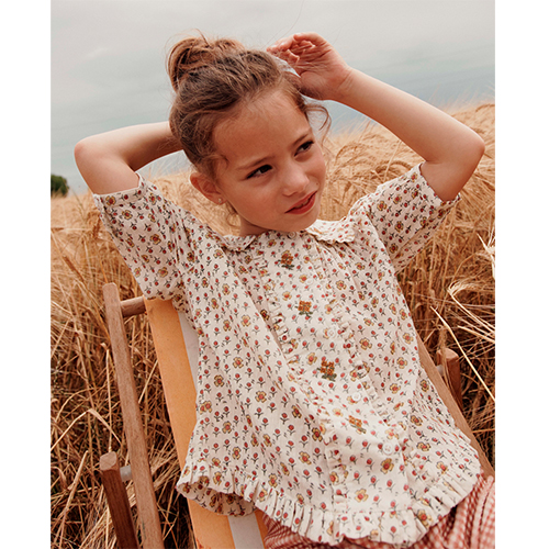 [EMILE &amp; IDA]daisy cotton blouse-50%