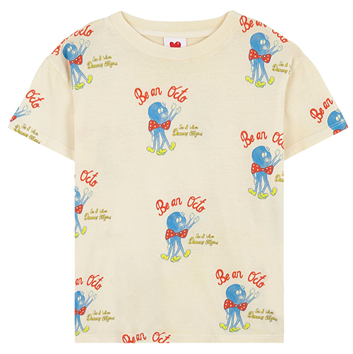 [Fresh Dinosaurs]Octopus All Over T-shirt