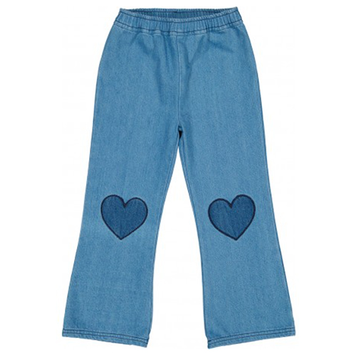 [Louis Louise] Trousers Holly-denim patchwork