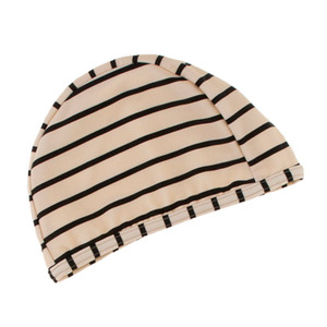 stripes swim hat